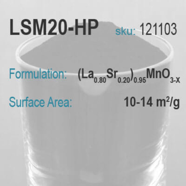 Lanthanum Strontium Manganite (20%) Premium Powder