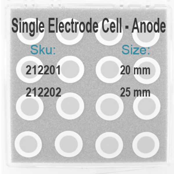Single Electrode Button Cell – Anode Only