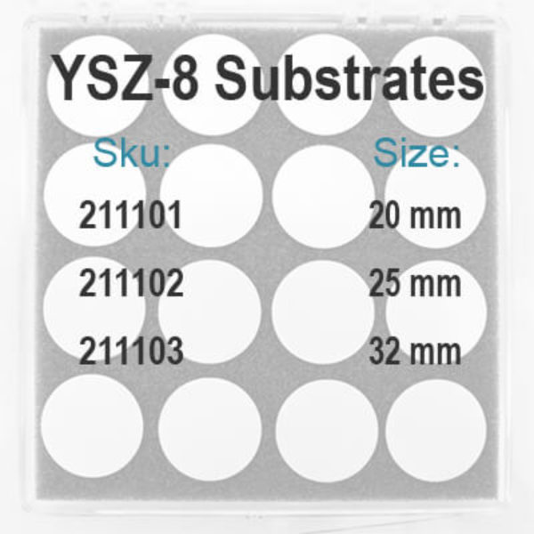 YSZ-8 Button Substrate