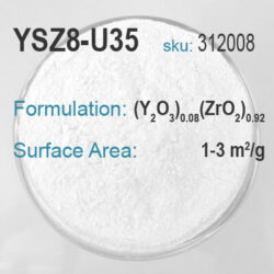 Yttria-Stabilized Zirconia (8% Y) – Standard Grade Powder